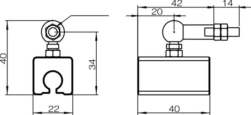 Слайдер магнит AMT Linear Position Sensor type-s