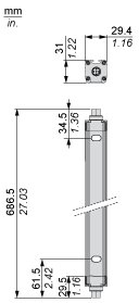 Cветовой барьер безопасности Telemecanique XUSL4E14F061NS2
