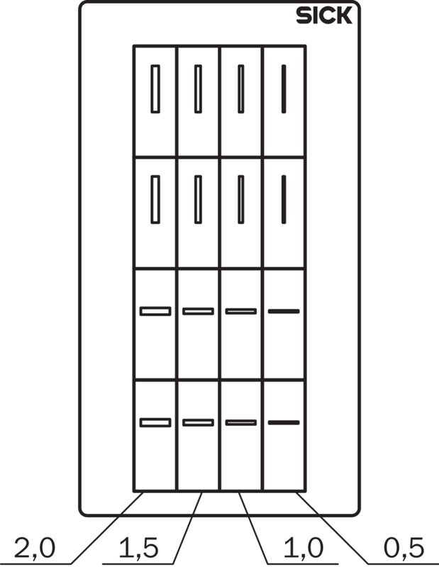 Щелевая диафрагма SICK BL-9-2