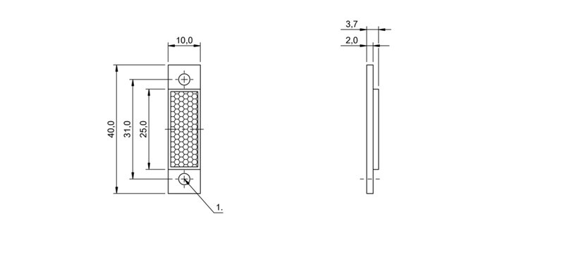 Рефлектор Balluff BOS R-41