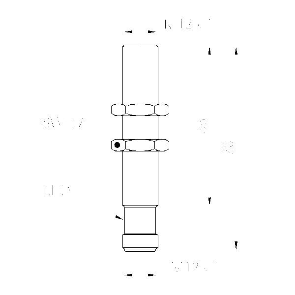 Ультразвуковой датчик Baumer UNAM 12N3912/S14