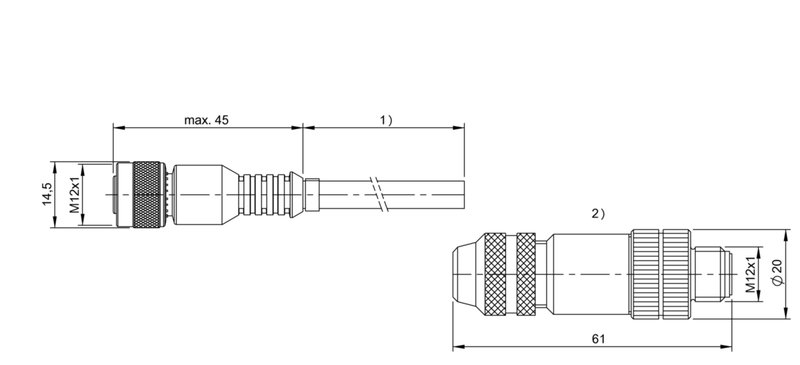 Соединительный кабель Balluff BIS Z-501-PU1-05/E