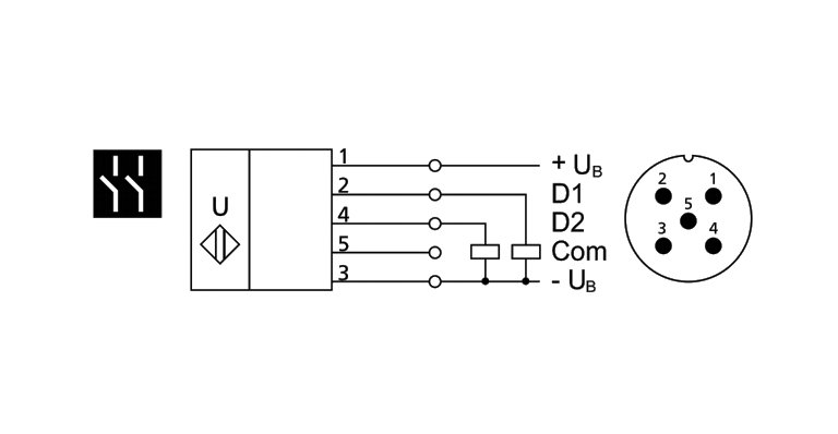 Ультразвуковой датчик Microsonic mic-130/DD/M