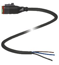 Соединительный кабель Pepperl Fuchs DT3S-G-BK10M-PUR-O1