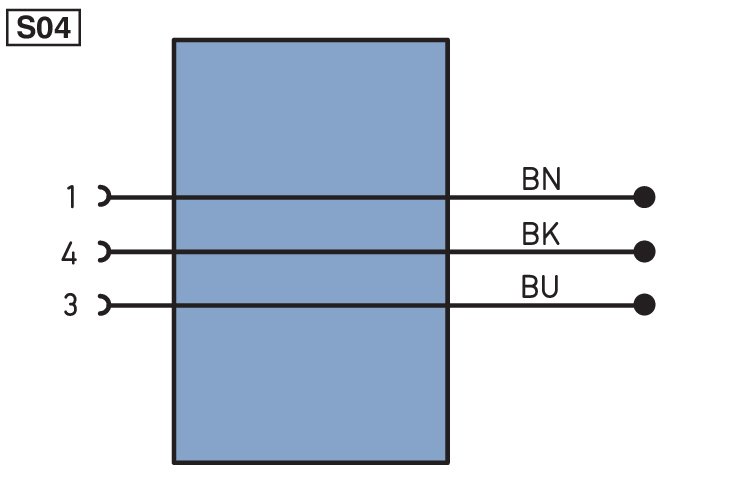 Разъем с кабелем Wenglor S49-5M
