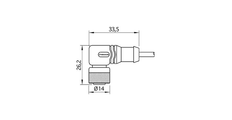 Соединительный кабель Microsonic KST5A-5/M12