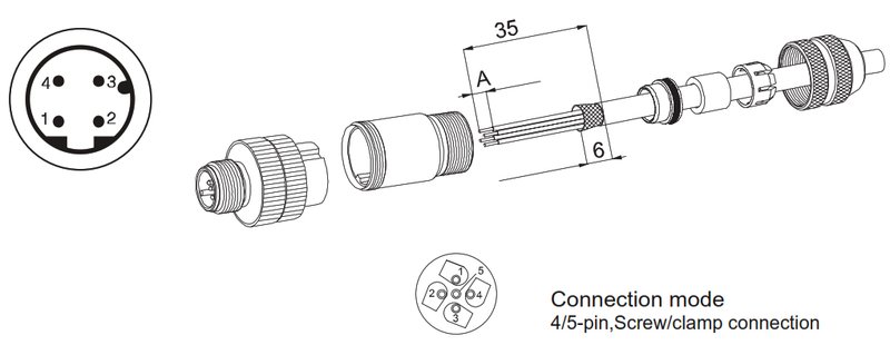 Разъем Sentinel HSE4-PG9