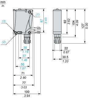 Оптический датчик Telemecanique XUX1APANT16