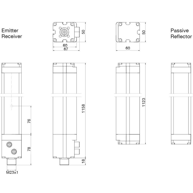 Световая завеса безопасности DATASENSING LP4PT/0C-090M4