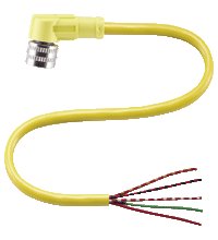 Соединительный кабель Pepperl Fuchs V125-W-YE5M-PVC
