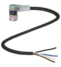 Соединительный кабель Pepperl Fuchs V1-W-E8W-BK1,5M-PUR-A