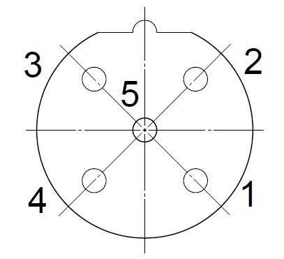 Разъем AMT Linear Position Sensor C53P-000-P0