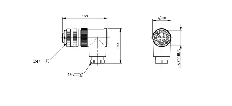 Разъем Balluff BCC A344-0000-10-000-61X4A5-000