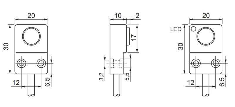 Ультразвуковой датчик EGE-Elektronik ARK 300 GSP