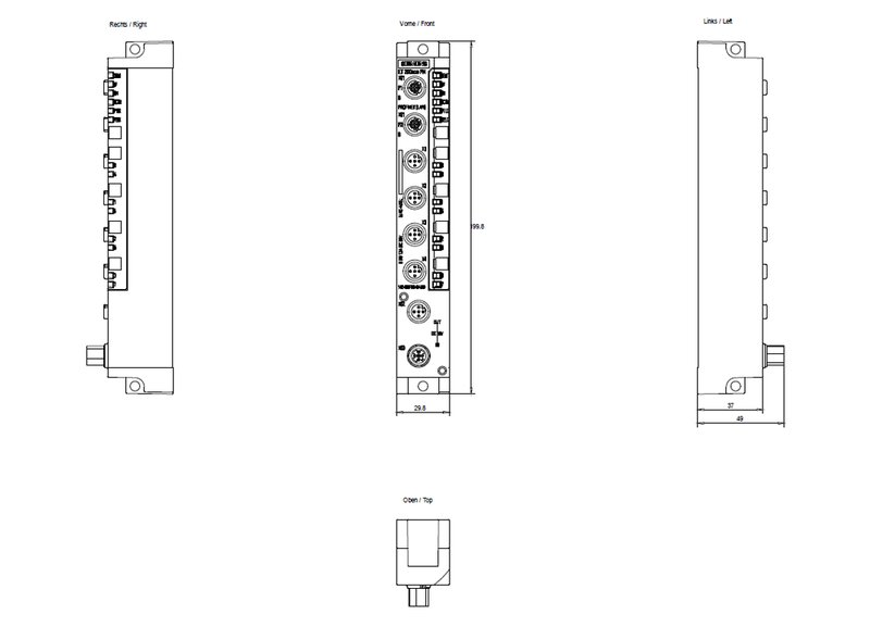 Станция распределенной периферии Siemens 6ES7142-6BF00-0AB0