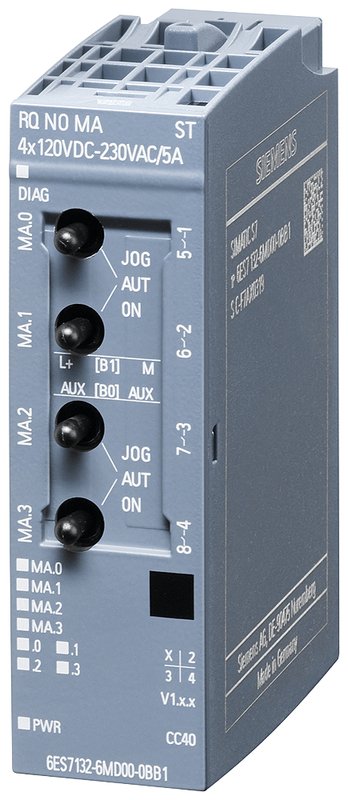 Модуль выходных реле Siemens 6ES7132-6MD00-0BB1