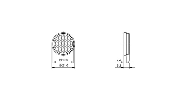 Рефлектор Balluff BOS R-15