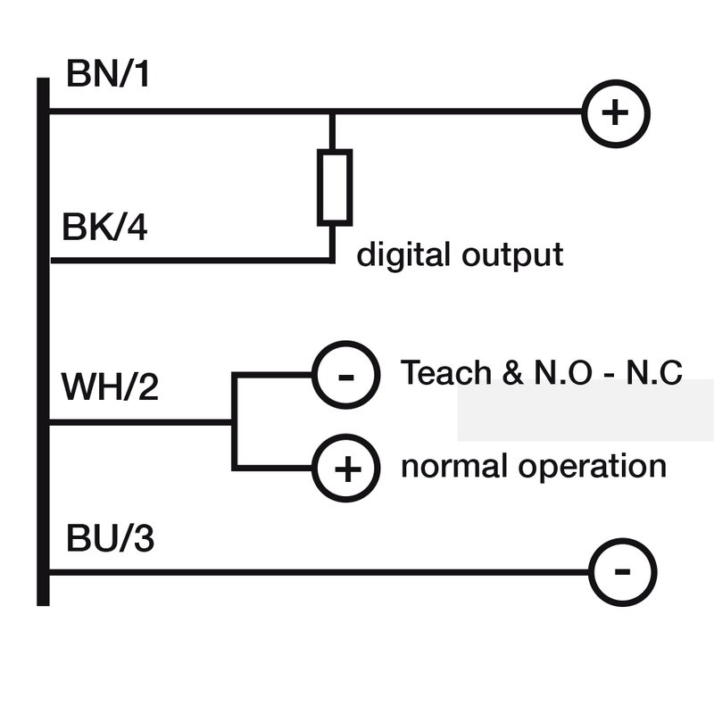 Ультразвуковой датчик DATASENSING UK6A/HN-0EUL