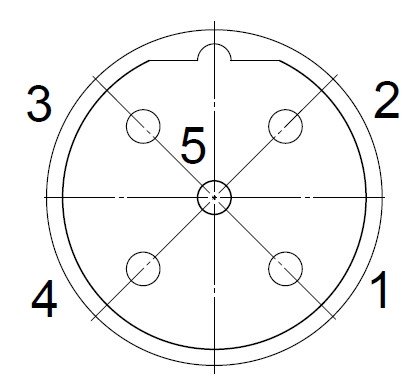 Разъем AMT Linear Position Sensor H53P-000-P0