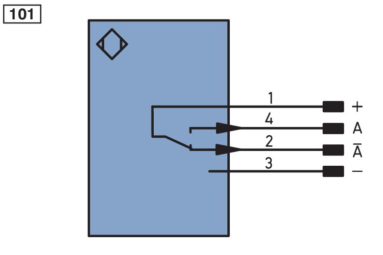 Оптический датчик Wenglor XN96PA3