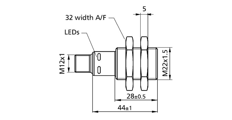 Ультразвуковой датчик Microsonic pico+15/TF/F