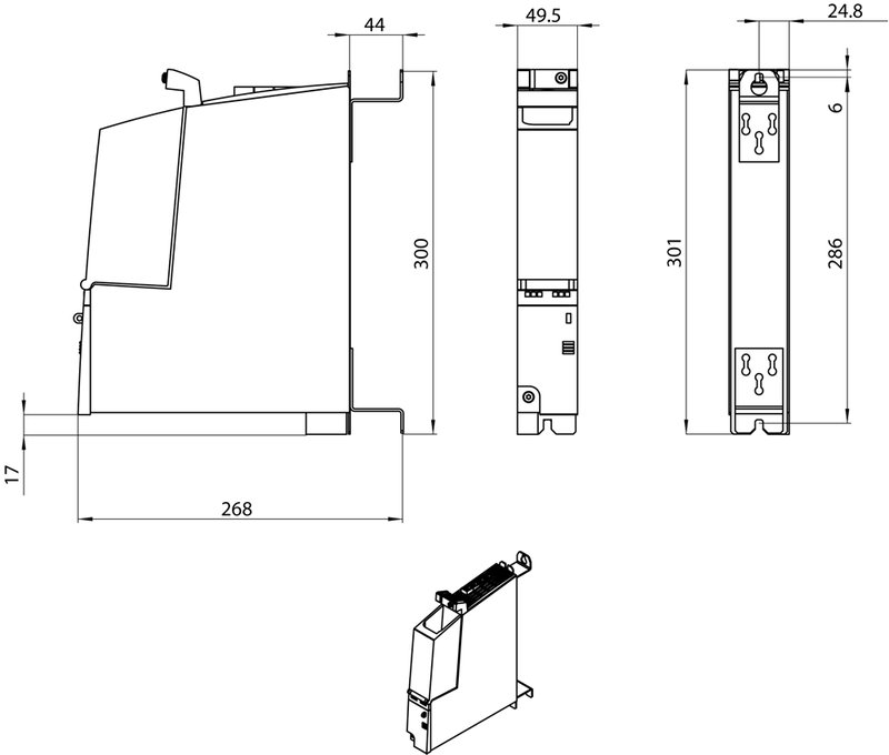 Контроллер привода Siemens 6ES7615-7DF10-0AB0