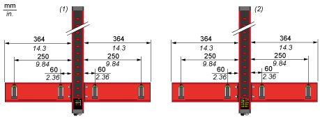 Cветовой барьер безопасности Telemecanique XUSZAMT4PT