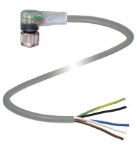 Соединительный кабель Pepperl Fuchs V15-W-E8W-5M-PUR-A2
