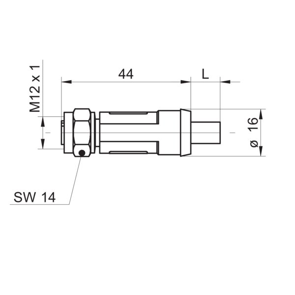 Разъем с кабелем Baumer ESG 34CE0200G