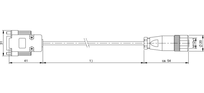 Соединительный кабель Balluff BIS C-522-PVC-03