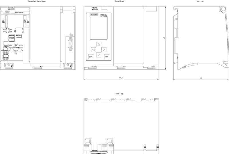 Центральный процессор Siemens 6ES7518-4FX00-1AC0
