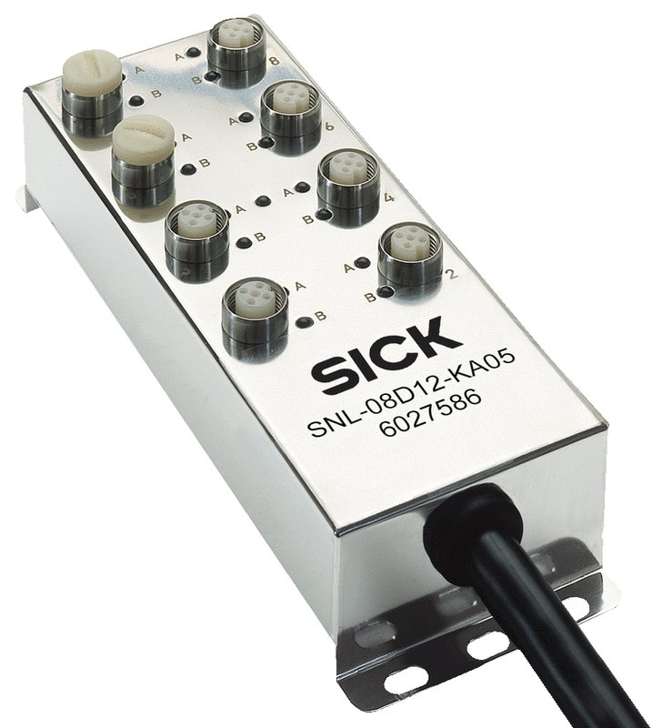 Распределительная коробка для датчиков SICK SNL–08D12–KA05