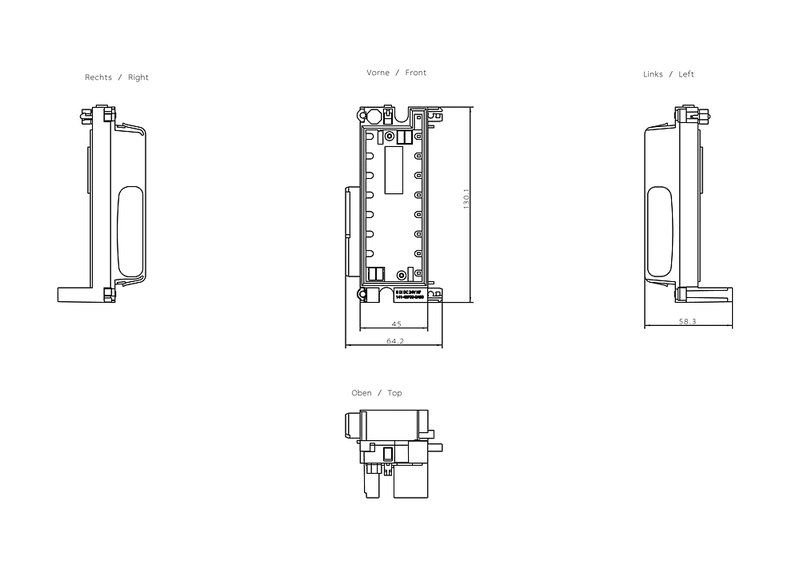 Электронный модуль Siemens 6ES7141-4BF00-0AB0