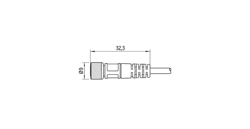 Соединительный кабель Microsonic KST4G-10/M8