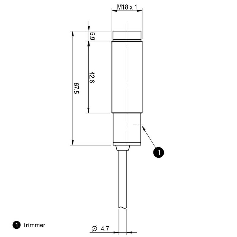 Оптический датчик DATASENSING FAIM/BP-0A