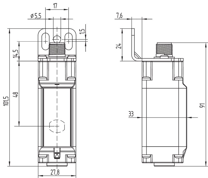 Cветовой барьер безопасности Schmersal SLB440-ER-1-ST