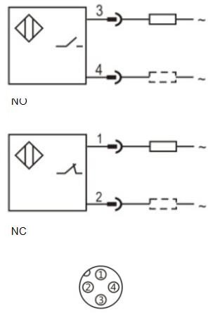 Оптический датчик LANBAO PR18GS-DM3ATC-E2