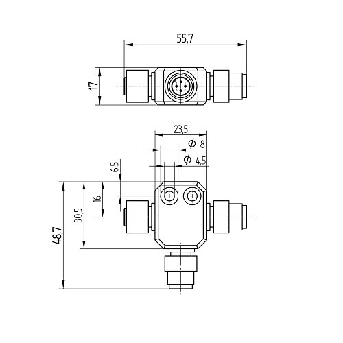 Разъем Wenglor OPT70P