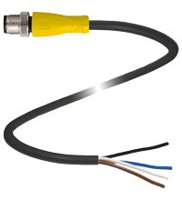 Соединительный кабель Pepperl Fuchs V1S-G-S-BK10M-PUR-A