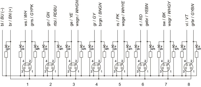 Распределительная коробка для датчиков Wenglor ZAA07R502