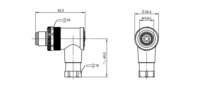 Разъем Balluff BCC M444-0000-2A-000-41X475-000