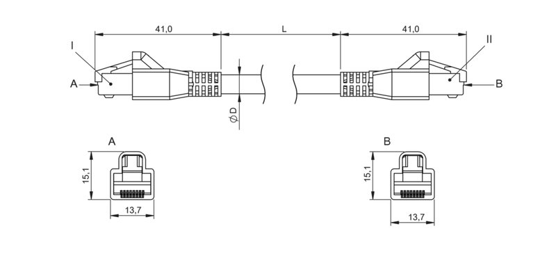 Соединительный кабель Balluff BCC E894-E894-90-339-ES64N9-600