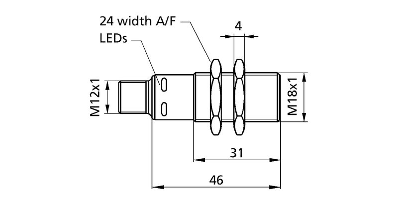 Ультразвуковой датчик Microsonic lpc+35/CFF