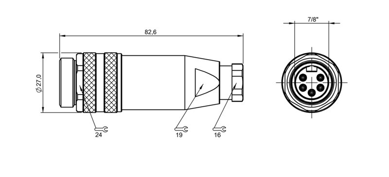Разъем Balluff BCC A335-0000-20-000-51X5A5-000