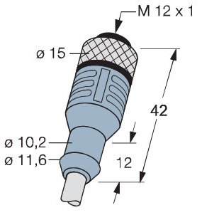 Кабель с разъемом Sentinel ZAK4.5-2/PVC