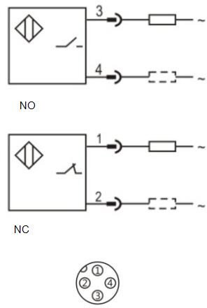 Оптический датчик LANBAO PR18G-DM3ATO-E2