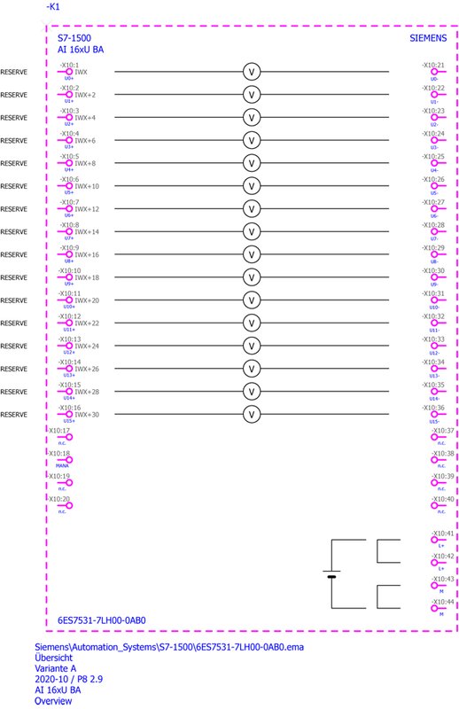 Модуль аналоговых входов Siemens 6ES7531-7LH00-0AB0