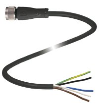 Соединительный кабель Pepperl Fuchs V15-G-BK5M-PUR-A2
