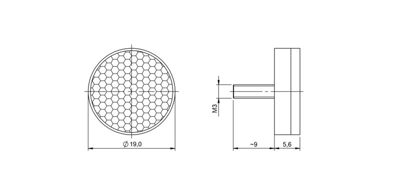 Рефлектор Balluff BOS R-42