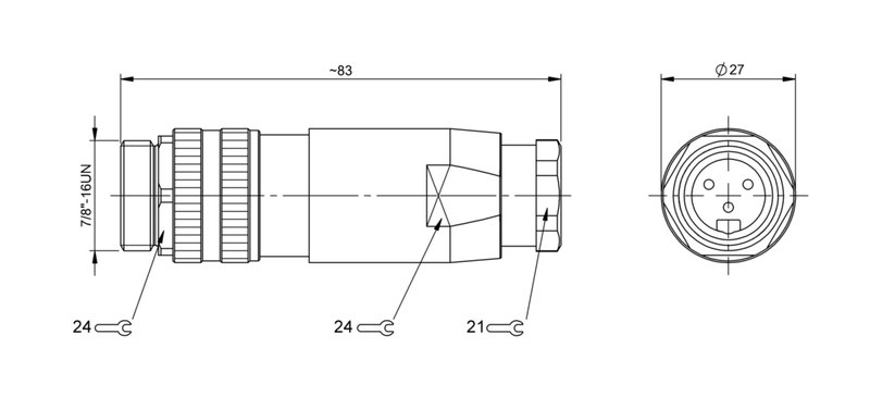 Разъем Balluff BCC A333-0000-20-000-71X3A5-000